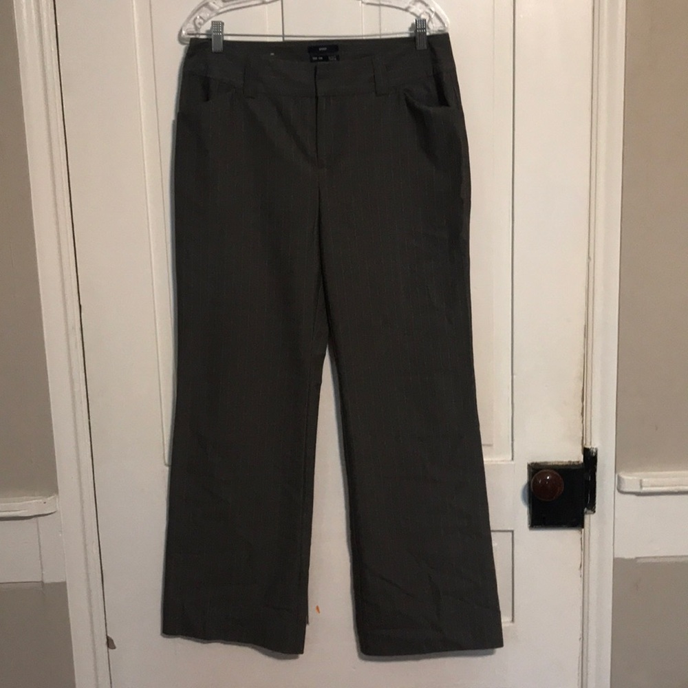 Gap work pinstripe work pant